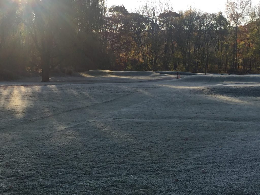Frost Delay at West Hills